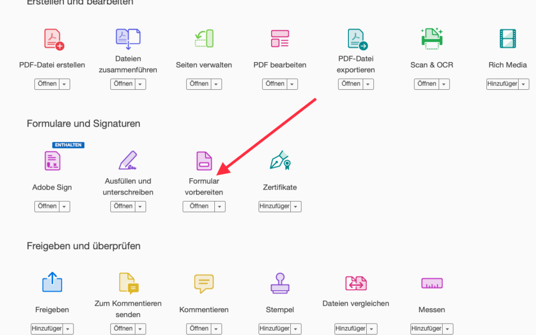 PDF ausfüllbar machen – so funktioniert es