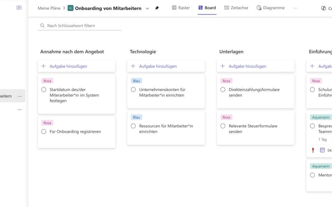 Microsoft Planner: Die neuesten Funktionen und Updates (Januar 2025)